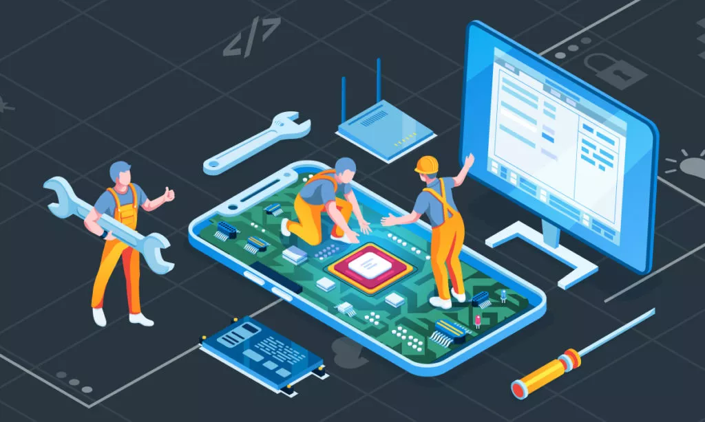 Software Maintenance with system updates, bug fixes, and performance optimization