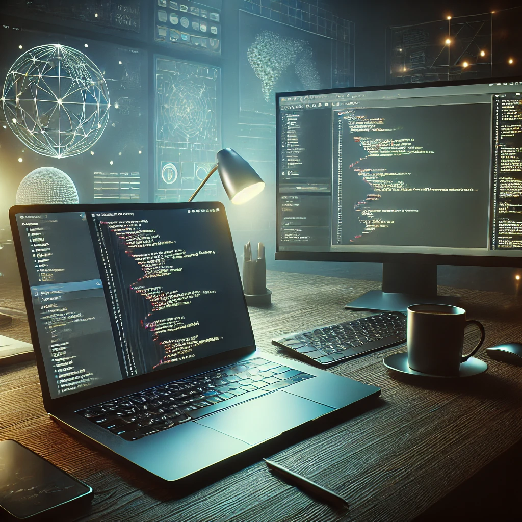 Web Development with responsive design, coding, and modern user interface